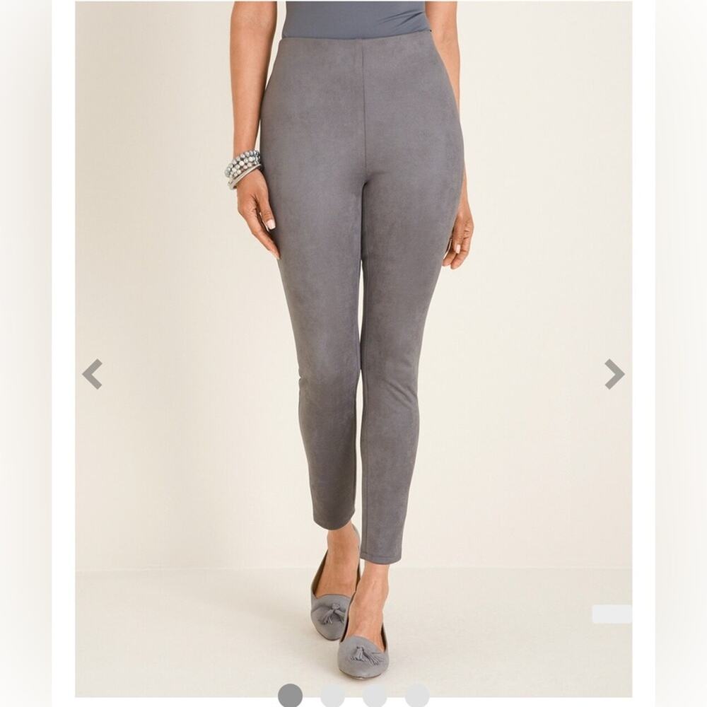 Faux Suede Slim-Fit Leggings by Chico’s – Soft & Refined